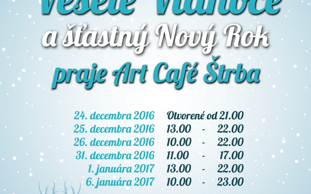 Veselé Vianoce a šťastný Nový Rok 2017!